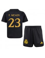 Real Madrid Ferland Mendy #23 Kolmaspaita Lasten 2023-24 Lyhythihainen (+ shortsit)